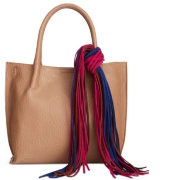 Carlos Santana Purse with Tassel Fringe - Picture 1 of 4